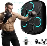 Li Fitness Music Boxing Machine Wall-Mounted Punching Machine Musical Boxing Machine for Adults Training Beat Punch Pad Home Gym Electronic Workout Equipment with Boxing Gloves
