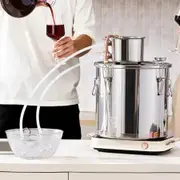 Moonshine Still 8 Gal Water Alcohol Distiller Brewing Kit Stainless Steel
