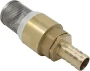 Check Valve With Strainer 1/2 3/4 1 Inch With Socket 12 16 19mm- (1/2 Pollice Thread+12mm Tube Fittings)