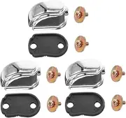 TOKIDNY 3pcs Snare Drum Lugs Metal Replacement Hook Lug Percussion Instruments Easy Installation Construction Suitable for Multiple Drum
