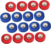 NULYLU Replacement Shuffleboard Balls 28pcs Mini Balls Free Sliding Perfect for Boys and Girls Steel Plastic Construction