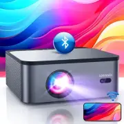 Projector 4K Support, 25,000 Lux, Native 1080P, HDR 10, Smart Auto Focus