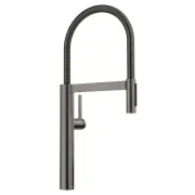 Blanco BLANCOCULINA-S II Satin Dark Steel Mixer Tap BLANCOCULINA-SIIDS