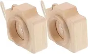 MOLUCKFU 2pcs Children's Kaleidoscope Kid Playthings Kaleidoscope for Adults Kaleidoscope Toys Decorative Toys Miniature Camera Party Playthings Camera Toys Funny Kaleidoscopes