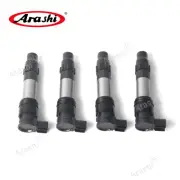 4 x Ignition Coil Spark Plug Cap For Kawasaki Ninja 1000 ZX1000 ABS 2014-2019