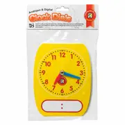 Learning Can Be Fun - Digital/Analogue Clock Dial Write On/Wipe Off
