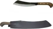 Condor Mini Duku Parang Machete Hardwood 10.5" With Leather Sheath 60955