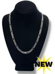 NEW - 6.0mm Fiagro Chain in Solid .925 Sterling Silver - 23" (TRP050971)