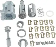 STGTZPLPDU Left Right Door Barrel Cylinder Lock Repair Kit Fit for Vw Fit for Golf 4 Iv Mk4 Fit for Bora 1997-2003 604837168 Door Lock(Right Lock Repair)