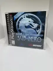 Mortal Kombat Sub Zero PS1 Replacement Case - NO DISC