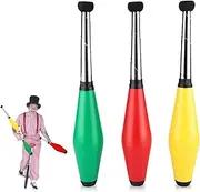 Agatige Juggling Clubs Set of 3 Beginner Juggling Club Pin Set Fire Torch Juggling Club Juggling Set