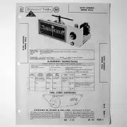 Altec Lansing Model 305A Five Tube AC AM Tuner SAMS Photofact ™ 1959 New
