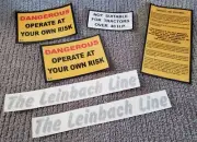 Leinbach 3-Point Boom Lift Crane Decals - Complete Set - Quality Reproduction