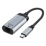 Astrotek AT-USBCRJ45-MF15 15cm USB-C to RJ45 Ethernet Male to Female Adapter 10/100/1000MHz Speed