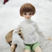 1/4 BJD Handsome Boy Ball Jointed Doll Body Eyes Face Makeup Clothes Normal Skin