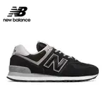 NEW BALANCE 男女款(參考男款尺寸) 復古鞋 麂皮 黑 D寬楦 ML574EGK KAORACER