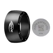 Magnetic Dosing Funnel Set, 51MM Espresso Dosing Ring & Puck Screen Kit Compa...