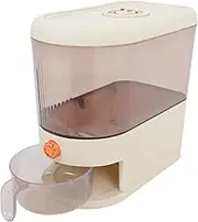 NOLITOY Stylish Rice Storage Airtight Grain Dispenser Commercial Household Bucket