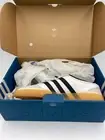 New ADIDAS BAD BUNNY GAZELLE INDOOR SNEAKERS IF9735 SIZE 11 US CWHITE/CBLACK/GUM