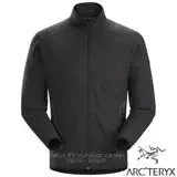 加拿大 ARCTERYX 始祖鳥男款 Covert Cardigan 羽量級類羊毛抗菌排汗透氣保暖刷毛外套24089黑灰