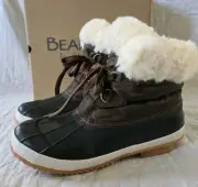 BEARPAW Womans Diamond Earth Camo Waterproof Boots Size 8 NEW