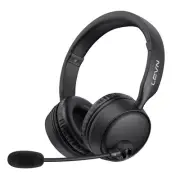 Bluetooth Headset with Microphone, Wireless Headset with Mic & Mute Button, 6...