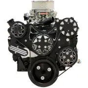 All American Billet FDS-SBC-203 Serpentine Kit, SBC, OP