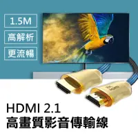 在飛比找momo購物網優惠-【imont】HDMI 2.1版公對公8K 1.5M高畫質H