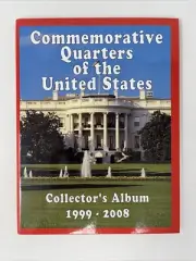 Commemorative Quarters of the United States Collector Album 1999-2008 No Coins