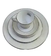 NEW Lenox Opal Innocence Fine Bone China 5 Piece Place Setting - Made in USA