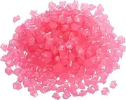 uxcell 300pcs Glow Rocks 8-10mm Glow Pebbles Decoration in The Dark Luminous Stones Decor DIY Decorative Pink for Garden, Potted Plant, Fish Tank