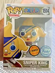 Rare CHASE Sniper King One Piece FE 1514 Funko Pop Vinyl New Mint Box + P/P