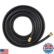 Flexon 1/2" x 50-Ft Premium Rubber Garden Hose – Heavy-Duty, Commercial-Grade