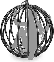 Fineim Bondage Chastity Cage, Adjustable Steel Bondage Cage, Chastity Cage, Female Bondage, SM Sex Toys Chastity Cage For Men Women