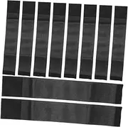 SHOWERORO Elastic Black Arm Band Funeral Mourning Band Memorial Arm for Commemorating for Soccer Football