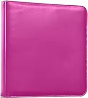 Medium Violet Red Solid Color Pure Plain Purple puzzle storage folder Self Adhesive Pages 2 pcs 5x7'' Photos album para photocards