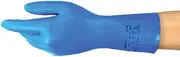 Ansell AlphaTec 79-700 Thin Nitrile Reusable Gloves, Multi-Purpose Work Gloves, Food Handling, Chemical Resistant, Light Duty Protection, Silicone & Latex Free, Blue, Size L (50 Pairs)