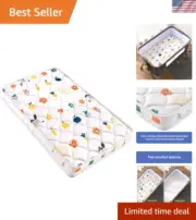 33 x 19 Inches Baby Mattress - Soft, Safe Dual-Sided Foam for Peaceful Sleep