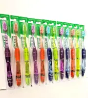 18 Sunstar GUM 525 Technique Deep Clean Soft Compact Toothbrushes BULK LOT DEAL!