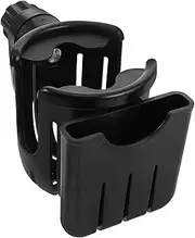 BELLIFFY Bike Cup Holder with Bottle Mount Stroller Cell Phone Holder Universal Bike Water Bottle Cage Holder for Scooter Wheelchair