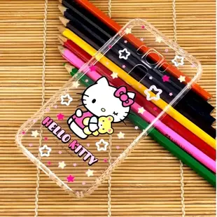 【Hello Kitty】ASUS ZenFone 3 Deluxe (5.7吋) ZS570KL 彩繪空壓手機殼(星戀)