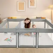 Bopeep Kids Playpen Pop-up Foldable Baby Safety Mesh Fence Toddler Play Center