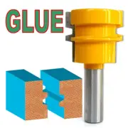 1 pc 1/2" Shank Reversible Glue Joint Router Bit sct-888