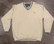 Vintage Pullover Knit Sweater Alexander Julian Medium Biggie Cosby Coogi 90s NWT