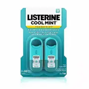 Listerine Pocketmist Oral Care Bad Breath Mist Spray Cool Mint 2 x 7.7 ml 2 Pack