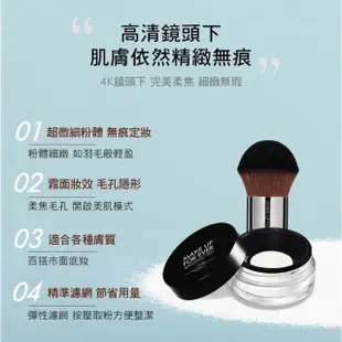 【MAKE UP FOR EVER】光圈定妝無瑕組(ULTRA HD超進化無瑕微晶蜜粉餅6.2g+ULTRA HD超進化無瑕微晶蜜粉4g)