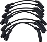 8PK 51046 Plug Wire Set 8mm Compatible with Chevrolet C10 C20 C30 K10 K20 Pickup 1966-1967