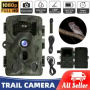 Trail Camera 36MP 1080P Wildlife Game Hunting Cam IR Night Vision PIR Sensors AU