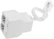 STOBOK Phone Lines Converter Part Detachable Design Phone Cable Adapter for US Standard