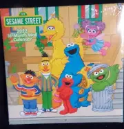 2022 Sesame Street Kids Wall Calendar Plan Day Life Organizer Craft Idea FREE SH